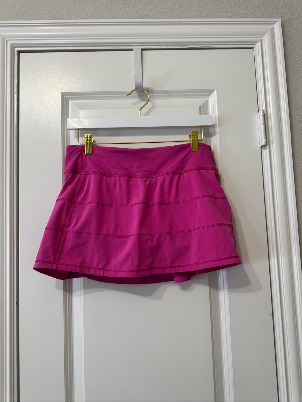 lululemon athletica Sonic Pink Pace Rival Tennis Skirt